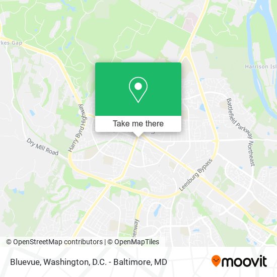 Mapa de Bluevue