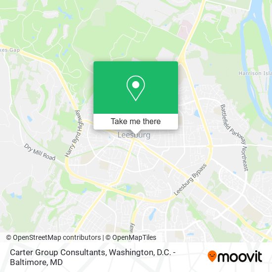 Carter Group Consultants map