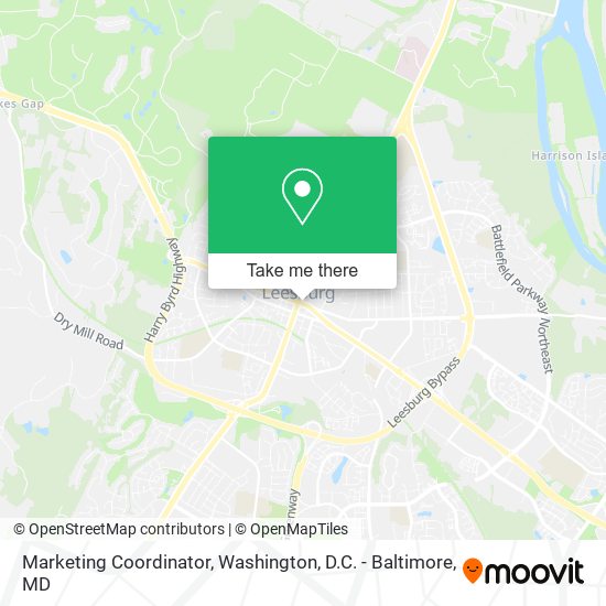 Marketing Coordinator map