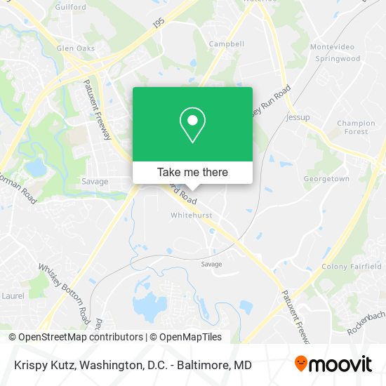 Krispy Kutz map