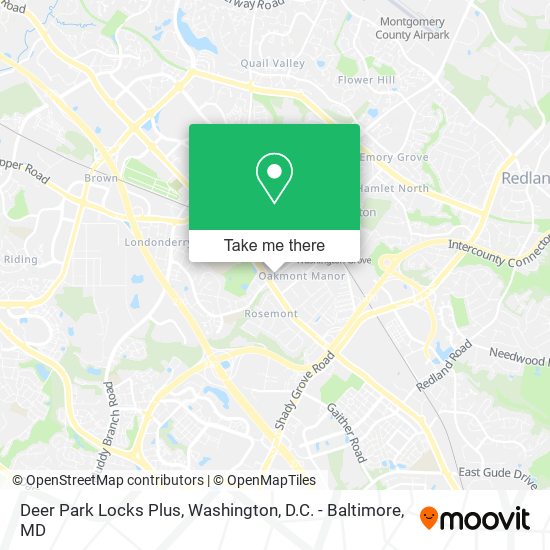 Mapa de Deer Park Locks Plus