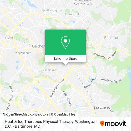 Mapa de Heat & Ice Therapies Physical Therapy