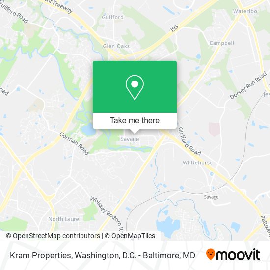 Mapa de Kram Properties