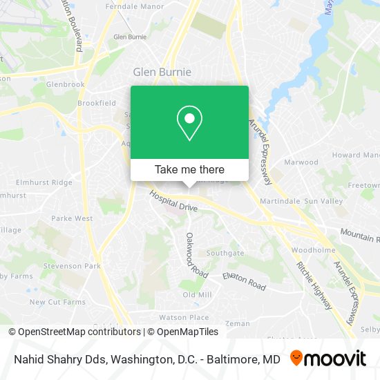 Nahid Shahry Dds map