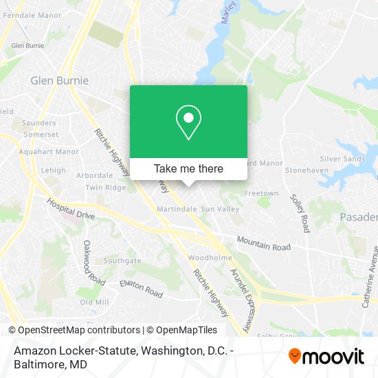 Amazon Locker-Statute map