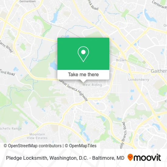 Pledge Locksmith map