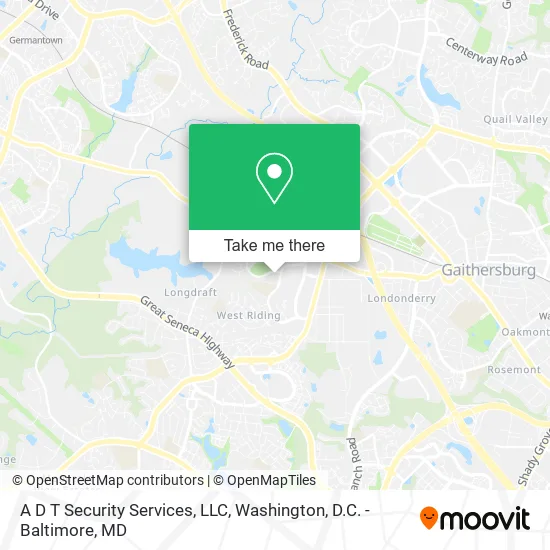 Mapa de A D T Security Services, LLC