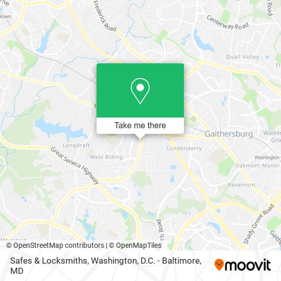 Safes & Locksmiths map
