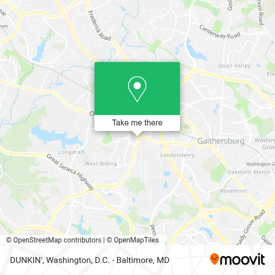 DUNKIN' map
