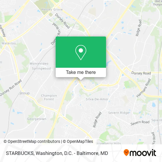 STARBUCKS map