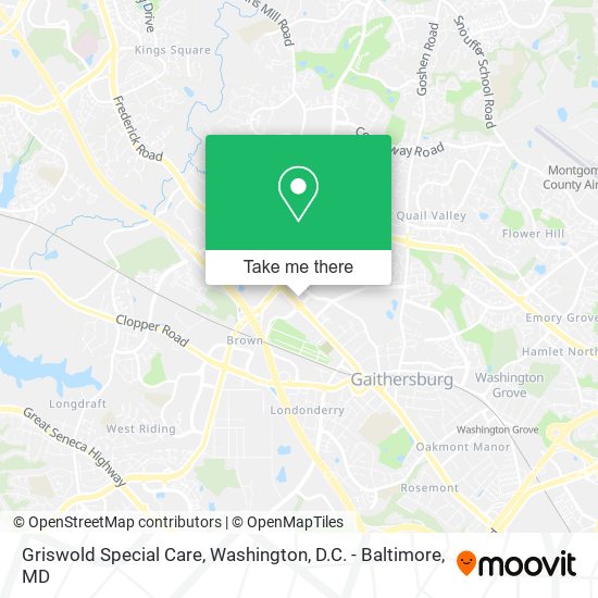 Mapa de Griswold Special Care