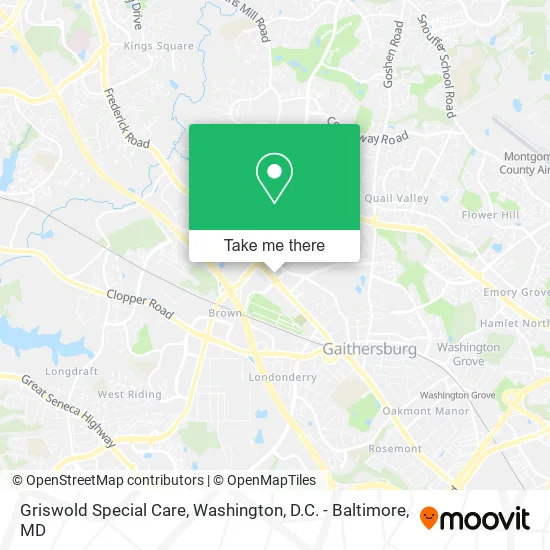 Mapa de Griswold Special Care