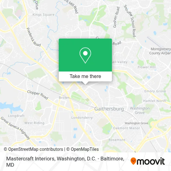 Mastercraft Interiors map