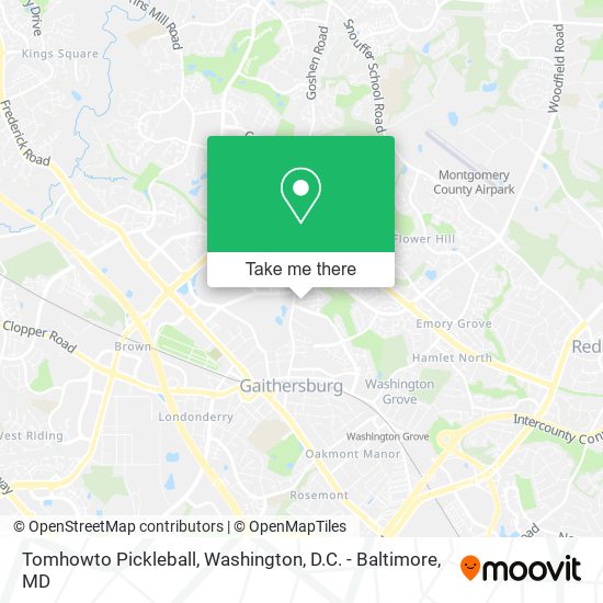 Mapa de Tomhowto Pickleball