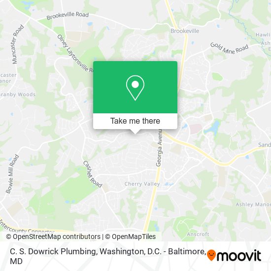 Mapa de C. S. Dowrick Plumbing