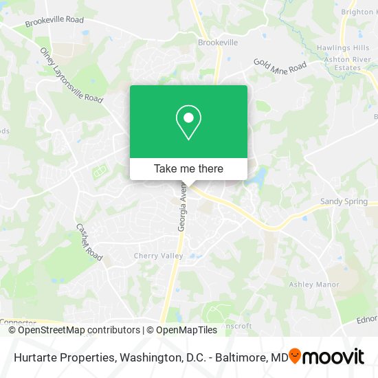 Hurtarte Properties map