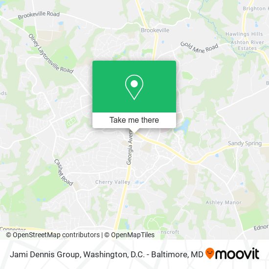 Jami Dennis Group map