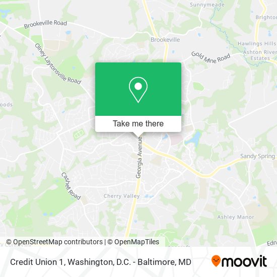 Mapa de Credit Union 1