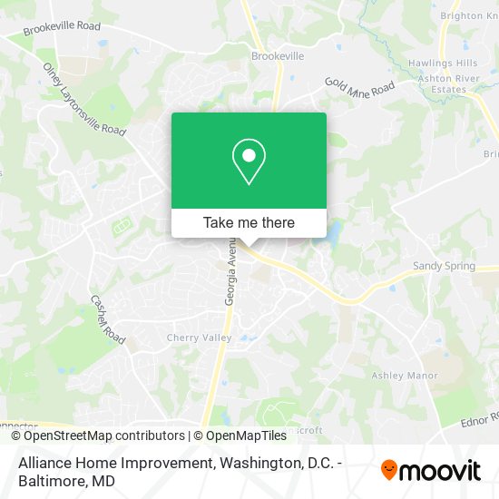 Alliance Home Improvement map