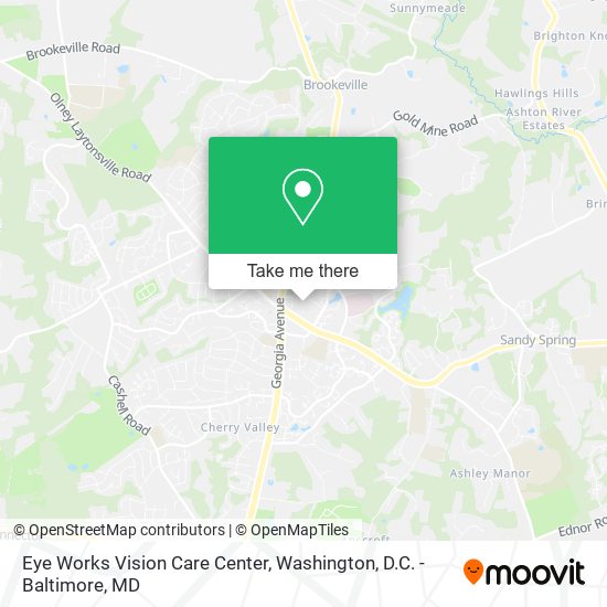 Eye Works Vision Care Center map