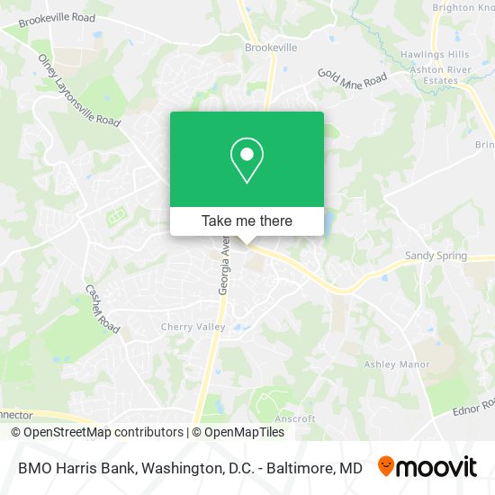 BMO Harris Bank map