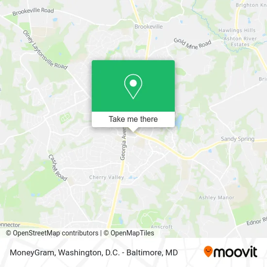 MoneyGram map
