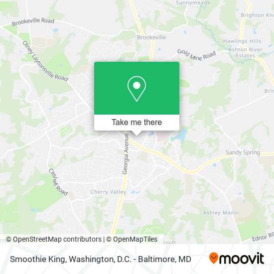 Smoothie King map