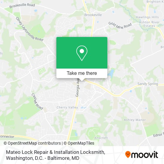 Mateo Lock Repair & Installation Locksmith map