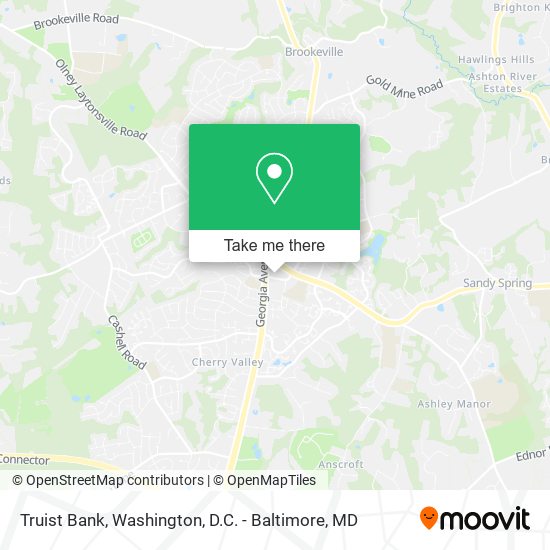 Truist Bank map