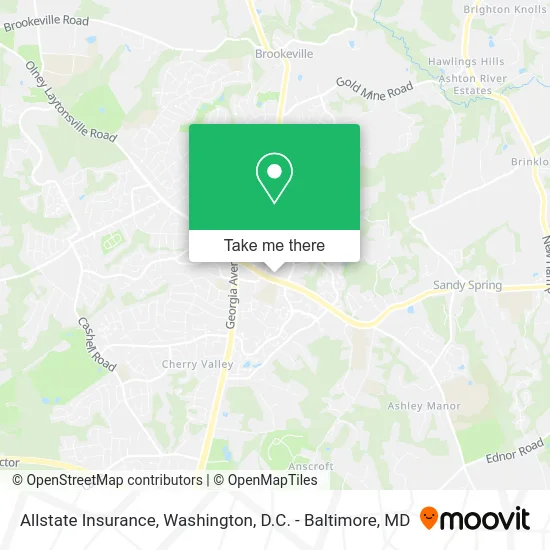 Allstate Insurance map