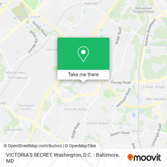 Mapa de VICTORIA'S SECRET