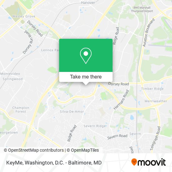 KeyMe map