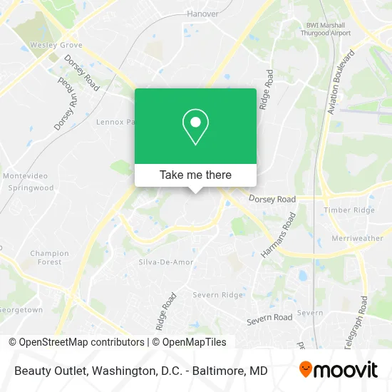 Beauty Outlet map
