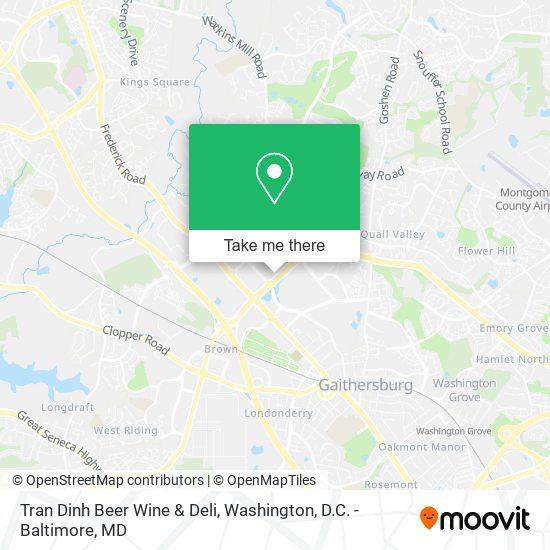 Mapa de Tran Dinh Beer Wine & Deli