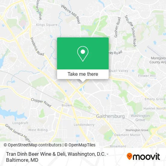 Mapa de Tran Dinh Beer Wine & Deli