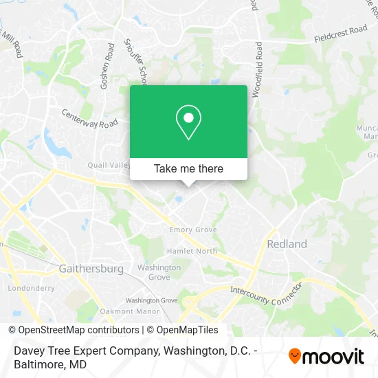Davey Tree Expert Company map