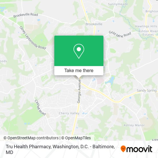 Mapa de Tru Health Pharmacy