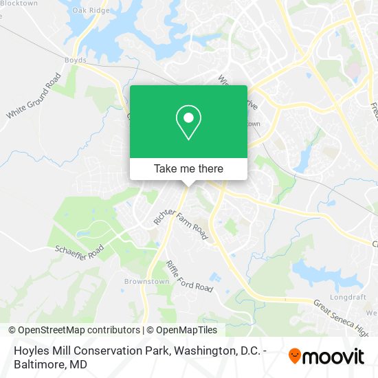 Hoyles Mill Conservation Park map