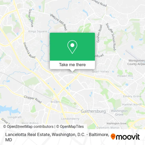 Lancelotta Real Estate map