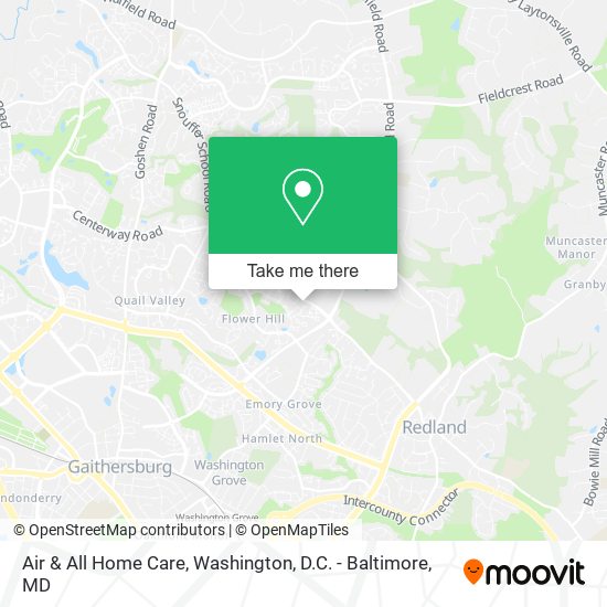 Air & All Home Care map