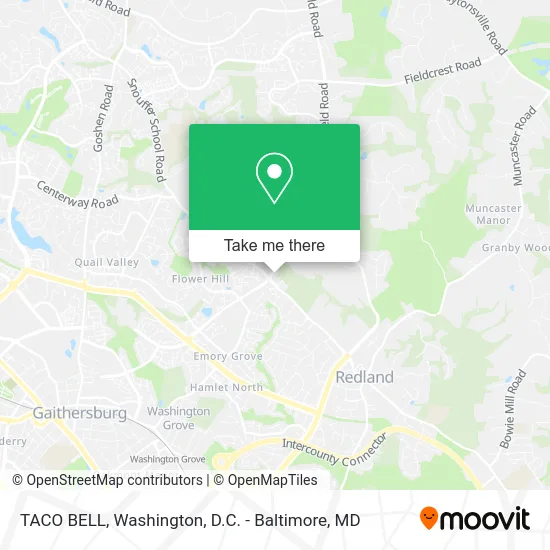 TACO BELL map