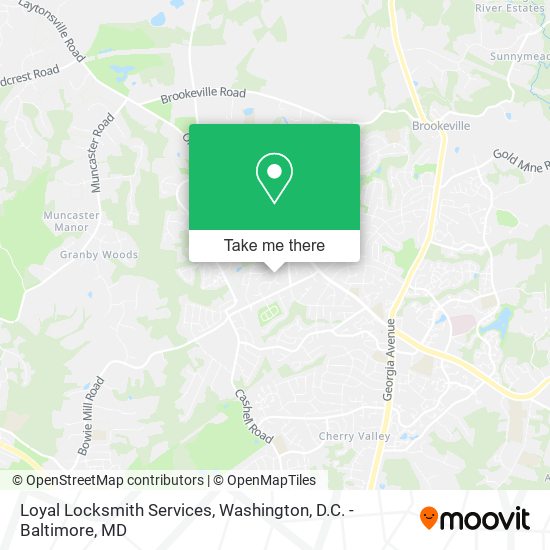 Mapa de Loyal Locksmith Services