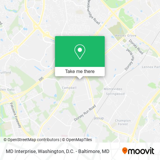 MD Interprise map