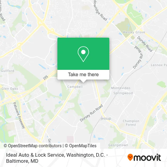 Ideal Auto & Lock Service map