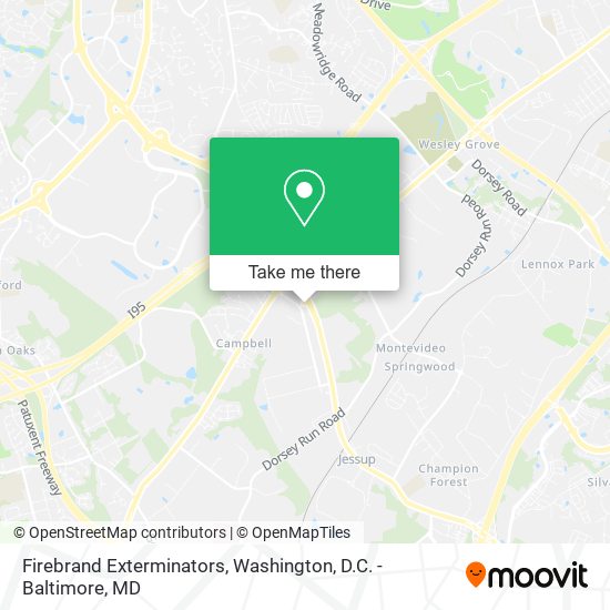 Firebrand Exterminators map