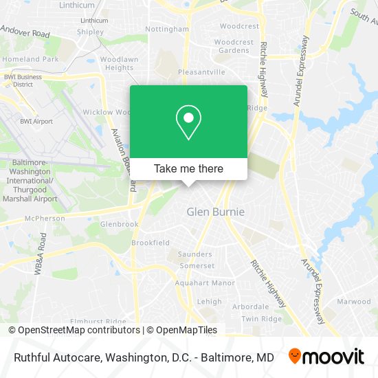 Mapa de Ruthful Autocare