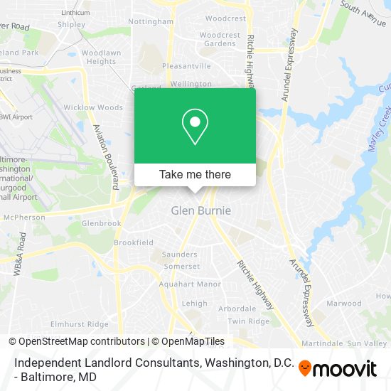 Independent Landlord Consultants map