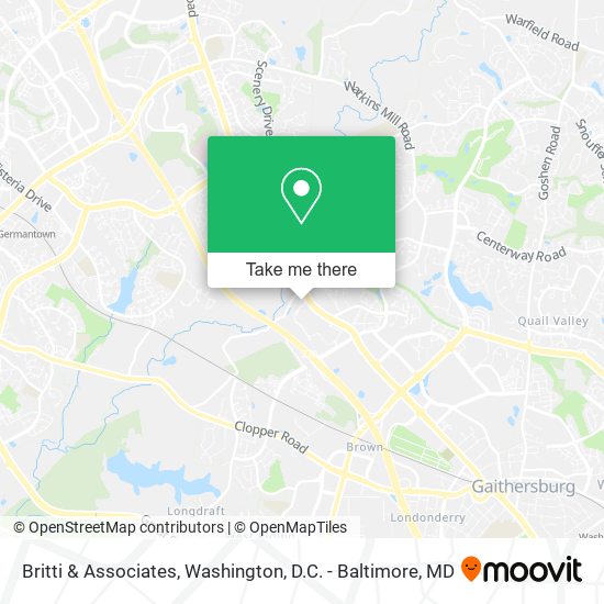 Mapa de Britti & Associates