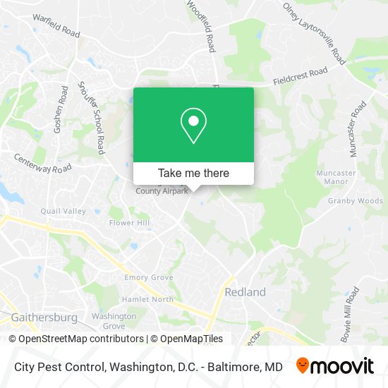 Mapa de City Pest Control