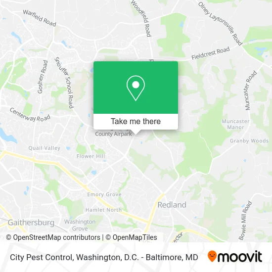 City Pest Control map